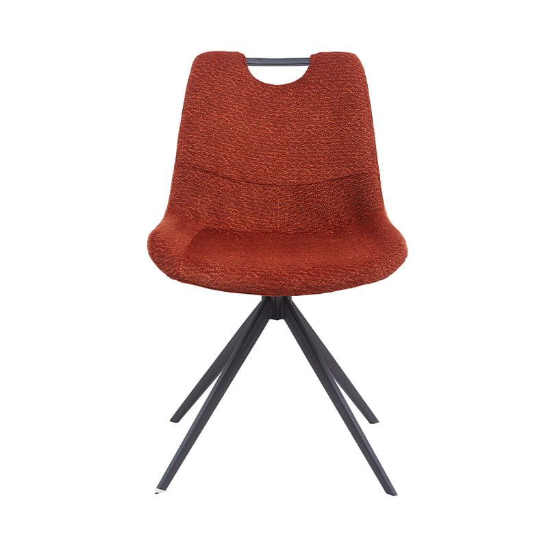 Swivel dining chair with sturdy KD leg easy to match any style
